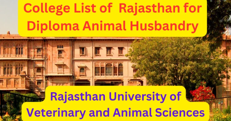 Diploma in Animal Husbandry