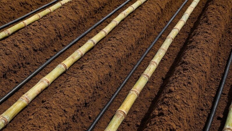 गन्ने की खेती से बढ़ाएं अपना मुनाफा: 150 टन प्रति हेक्टेयर पैदावार पाने का गुप्त तरीका Ganne ki kheti ki trench vidhi