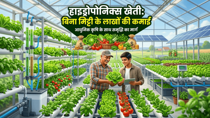 हाइड्रोपोनिक्स खेती: बिना मिट्टी के खेती का आधुनिक तरीका - पूरी गाइड